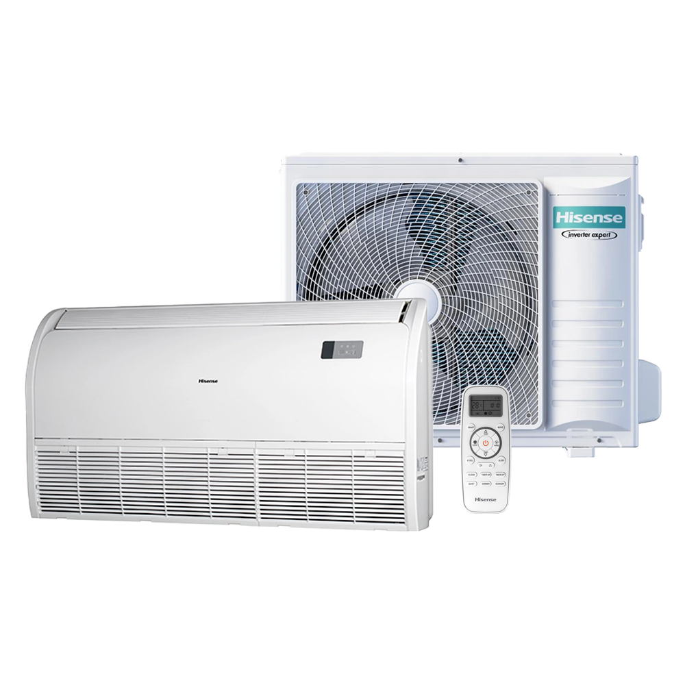 Ar Condicionado Piso Teto Hisense Inverter Wi-Fi 36000 Btus Frio 220v R-32